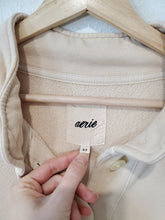 Load image into Gallery viewer, Aerie Oversized Henley Sweatshirt (S)
