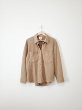 Load image into Gallery viewer, Brown Ribbed Button Up (S)
