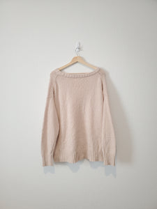 Pink Lily Oversized Slouchy Sweater (M)