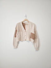Load image into Gallery viewer, Cable Knit Crop Cardigan (XS)
