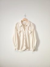 Load image into Gallery viewer, Madewell Waffle Button Up (M)
