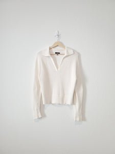 J.Crew Collared Ribbed Sweater (S)
