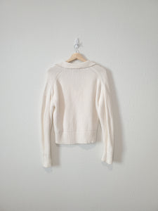 J.Crew Collared Ribbed Sweater (S)