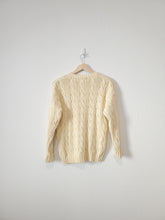 Load image into Gallery viewer, Vintage J.Crew Cable Knit Sweater (M)

