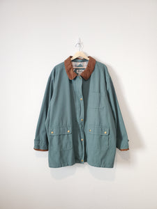 Vintage Green Chore Coat (3X)