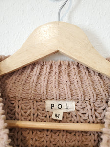 Pol Chunky Oversized Sweater (M)