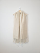 Load image into Gallery viewer, NEW Cream Blanket Scarf
