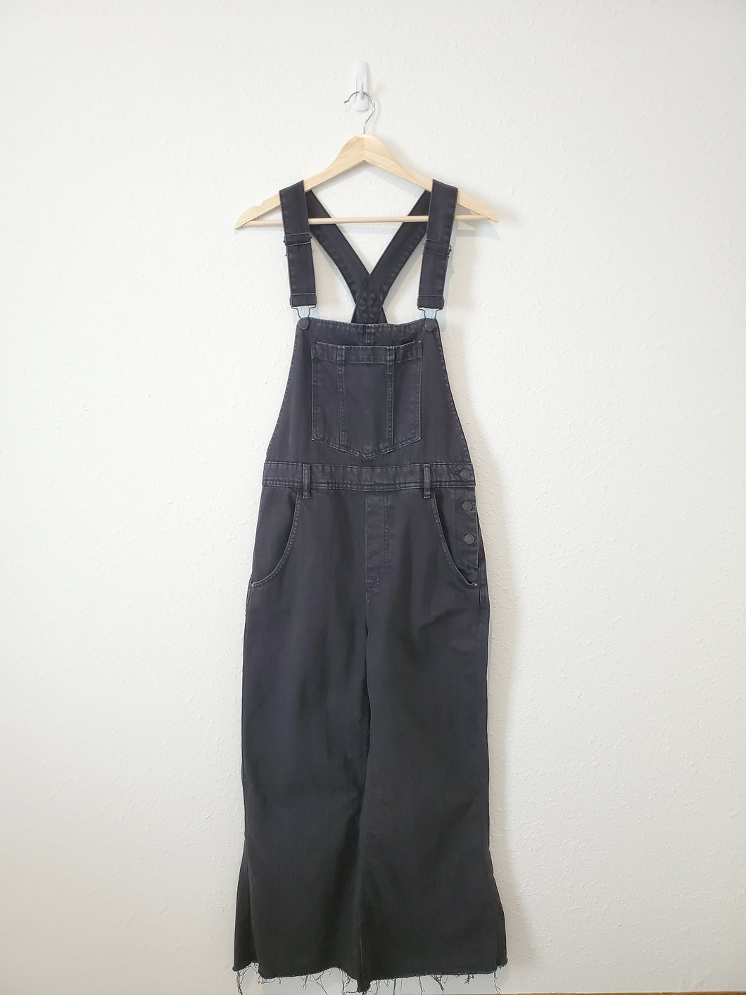 Free People Wide Leg Overalls (M)