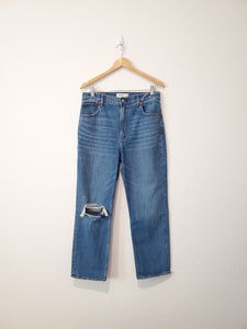 NEW A&F Straight High Rise Jeans (31/12)