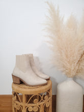 Load image into Gallery viewer, Ecru Ankle Booties (8.5)
