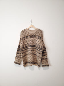 Vintage Wool Fairisle Sweater (M)