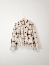 Load image into Gallery viewer, Plaid Sherpa Jacket (L)
