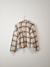 Load image into Gallery viewer, Plaid Sherpa Jacket (L)
