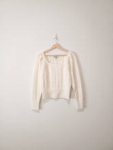 Load image into Gallery viewer, Textured Square Neck Sweater (S)
