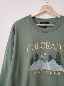 Green Colorado Sweatshirt (1X)