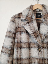 Load image into Gallery viewer, Nasty Gal Checkered Overcoat (2)
