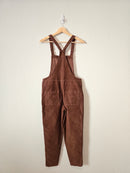 Aerie Brown Cord Overalls (XS)