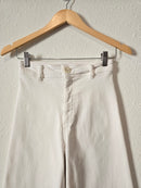 Zara White Marine Straight Pants (2)