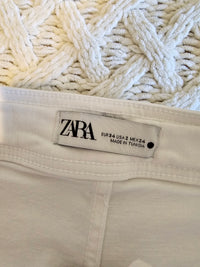 Zara White Marine Straight Pants (2)