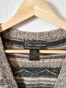 Vintage Knit Sweater Vest (LT)