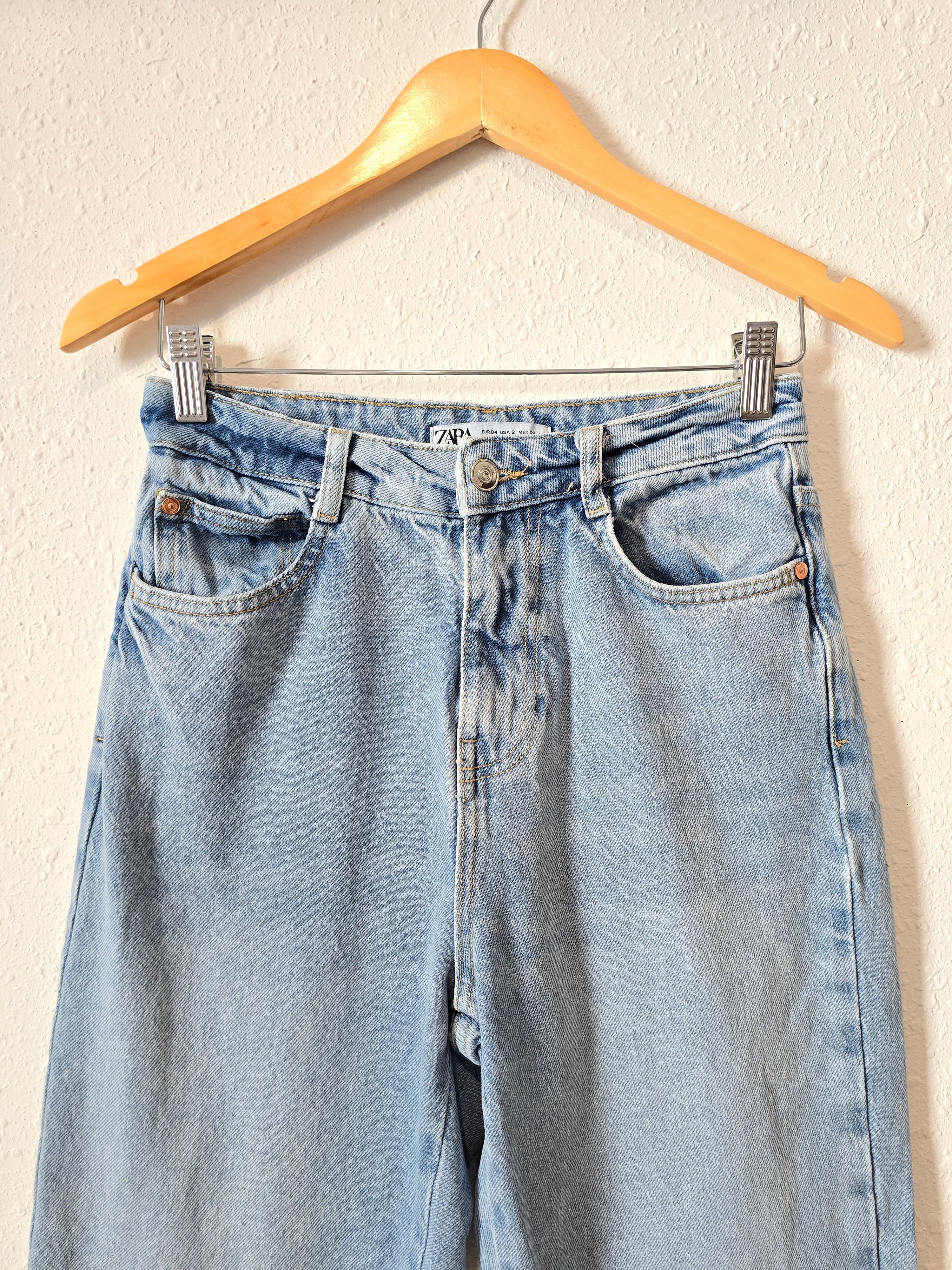 Zara Relaxed Straight Jeans (2)