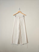 Zara White Marine Straight Pants (2)