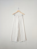 Zara White Marine Straight Pants (2)