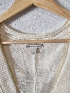 Cable Knit Sweater Vest (L)