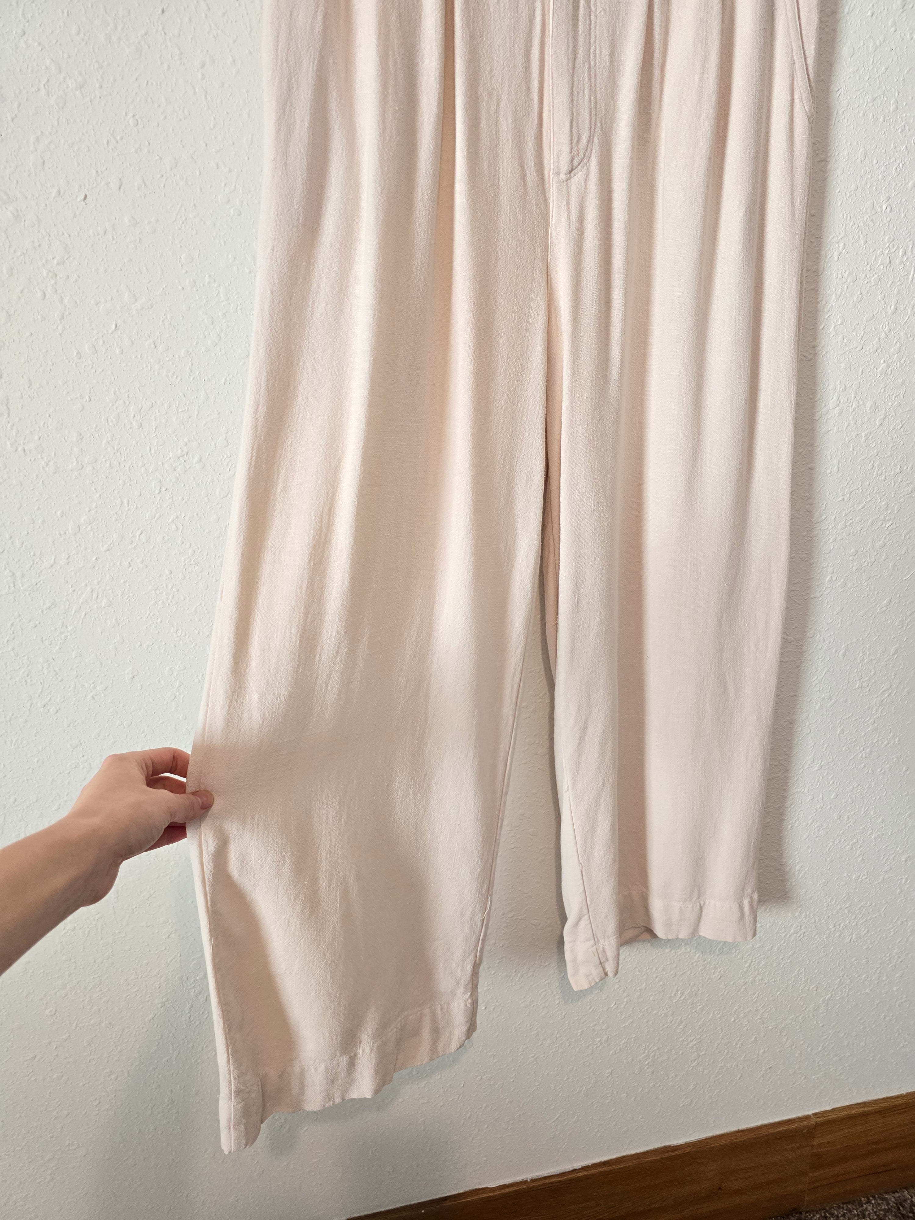 Z Supply Linen Wide Leg Pants (S)