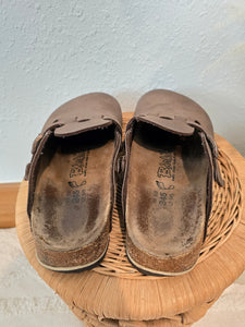 Brown Birkenstock Clogs (7)