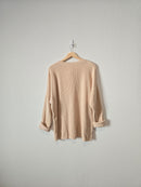 Aerie Oversized Henley Sweater (S)