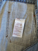 Dickies Straight Denim Overalls (S)