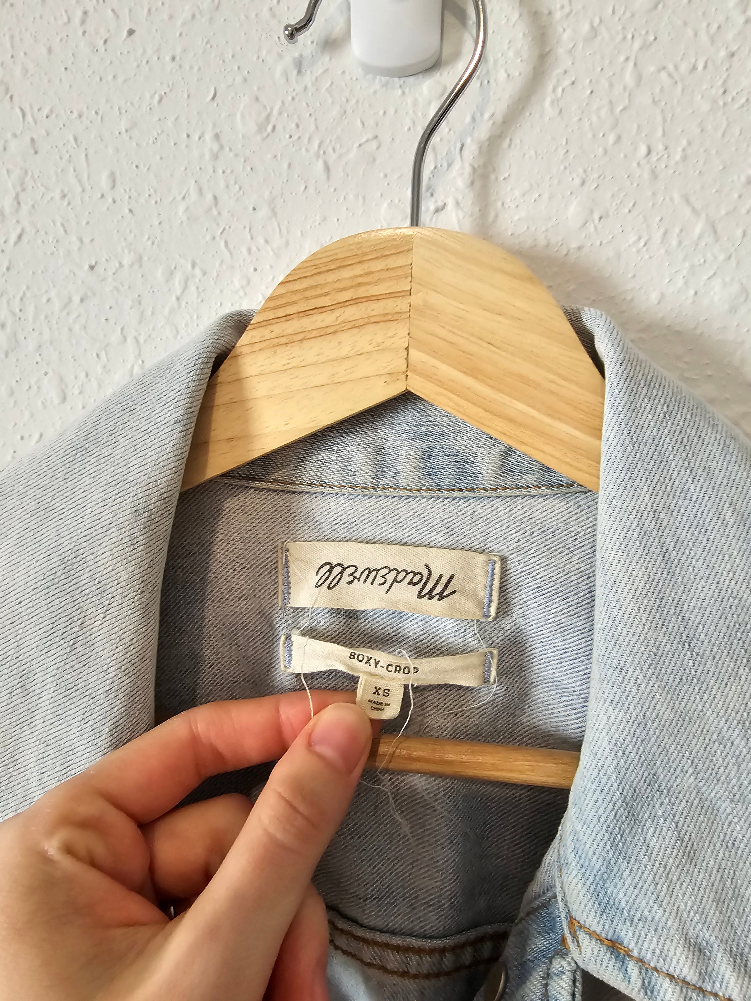 Madewell Boxy Denim Jacket (XS)