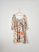 NEW Hayden Floral Smocked Dress (2X)