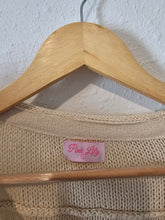 Load image into Gallery viewer, Beachy Knit Henley Sweater (S)
