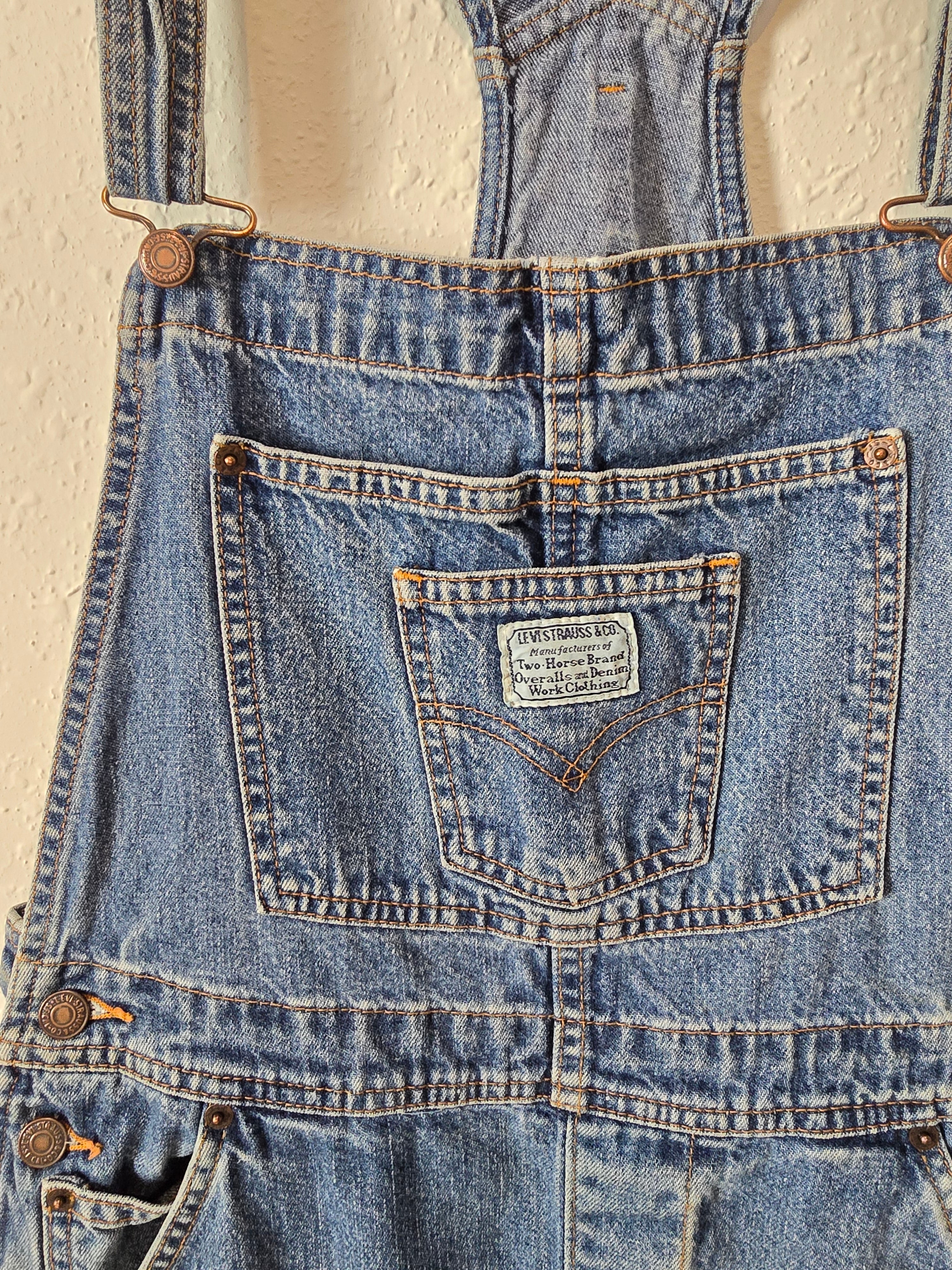 Vintage Levi's Denim Overalls (L)