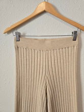 Load image into Gallery viewer, Cream Ribbed Pull On Pants (S)
