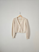 Aerie Puff Sleeve Cardigan (S)