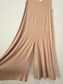 NEW Neutral Wide Leg Jumpsuit (L)