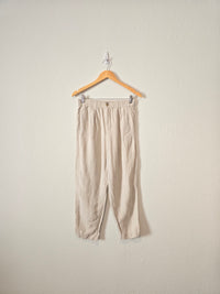 Madewell Linen Straight Pants (XS)