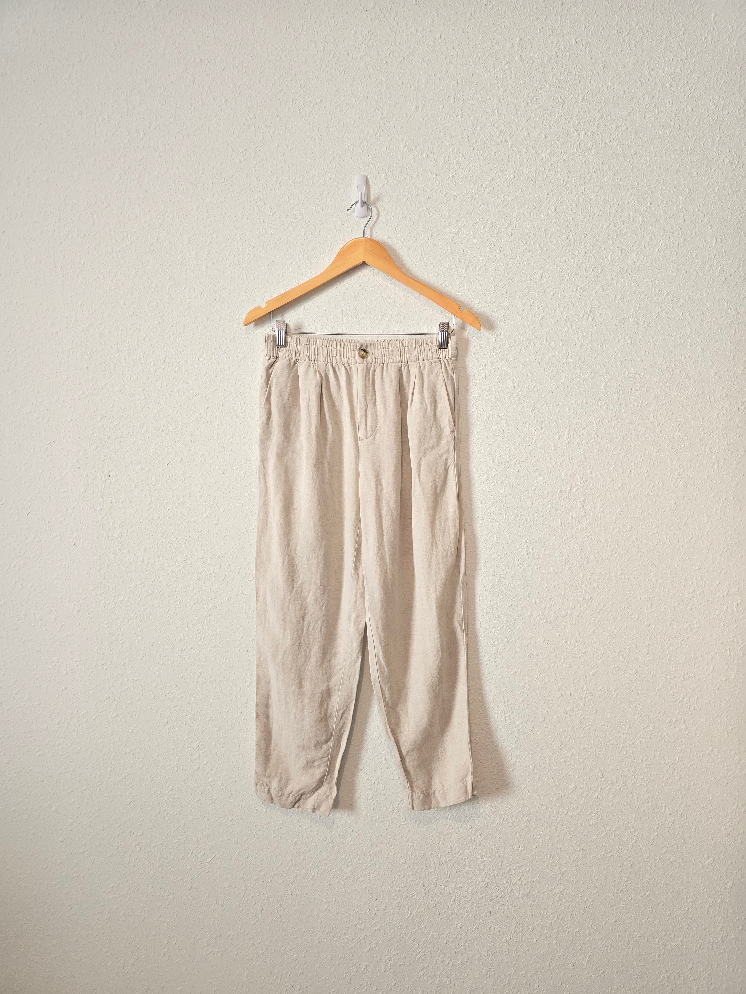 Madewell Linen Straight Pants (XS)