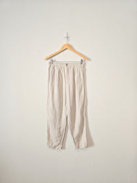 Madewell Linen Straight Pants (XS)