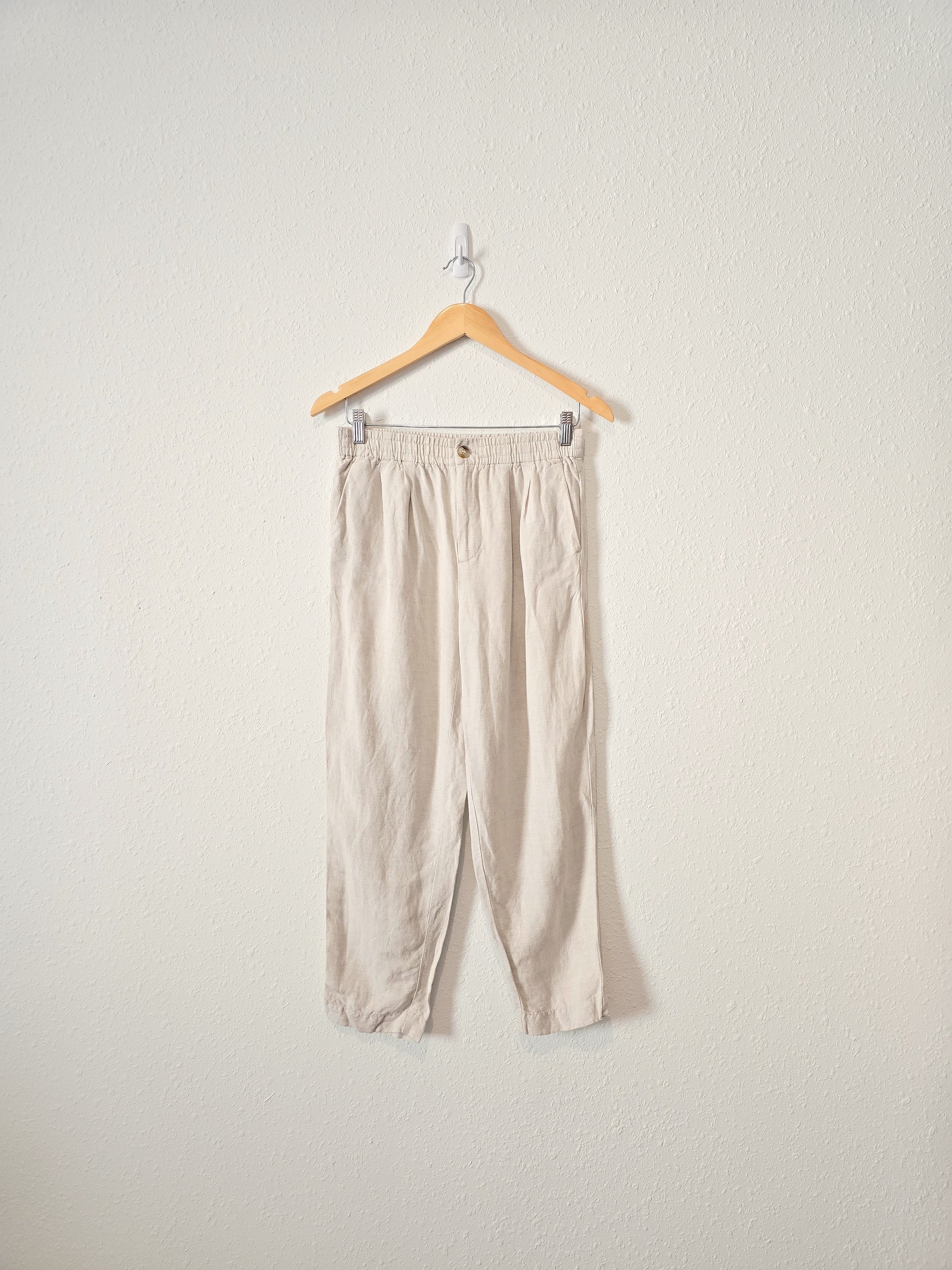 Madewell Linen Straight Pants (XS)