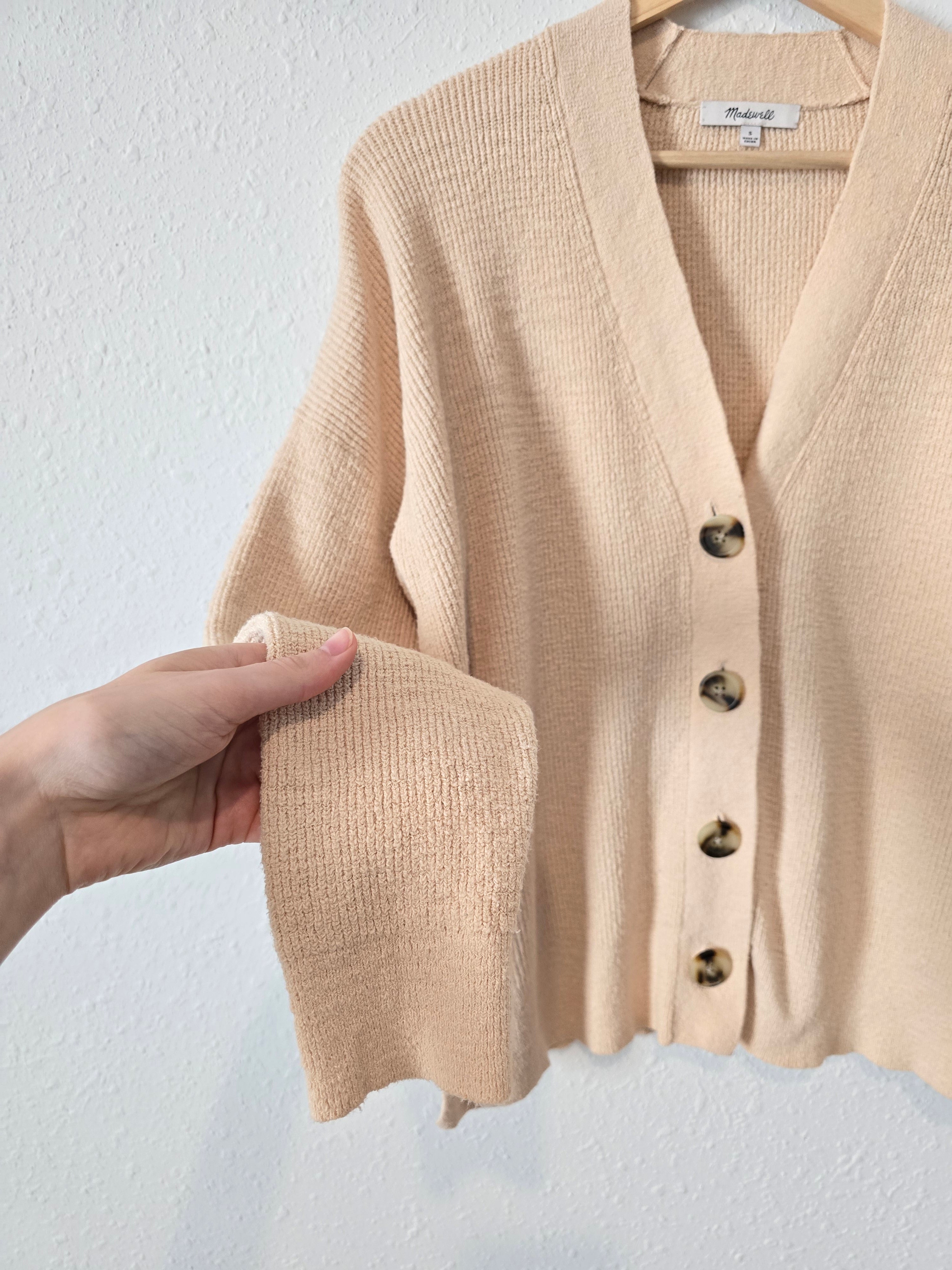 Madewell Cream Cardigan (S)