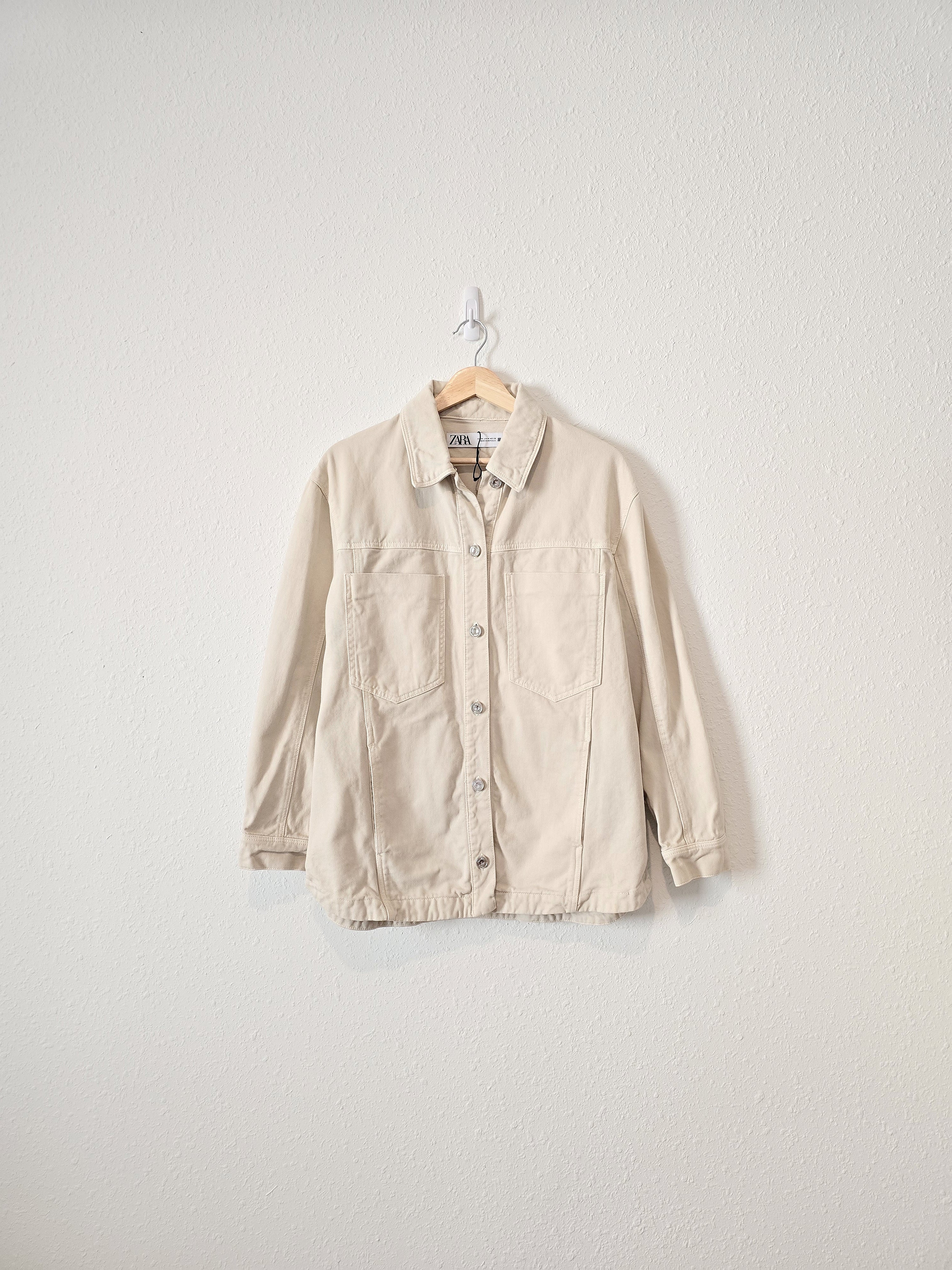 Zara Oversized Button Up Jacket (M)