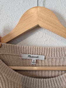 Madewell Pocket Front Sweater (XS)