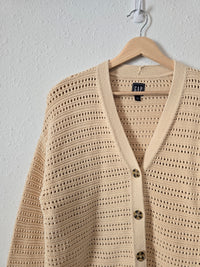 Gap Textured Knit Cardigan (XS)