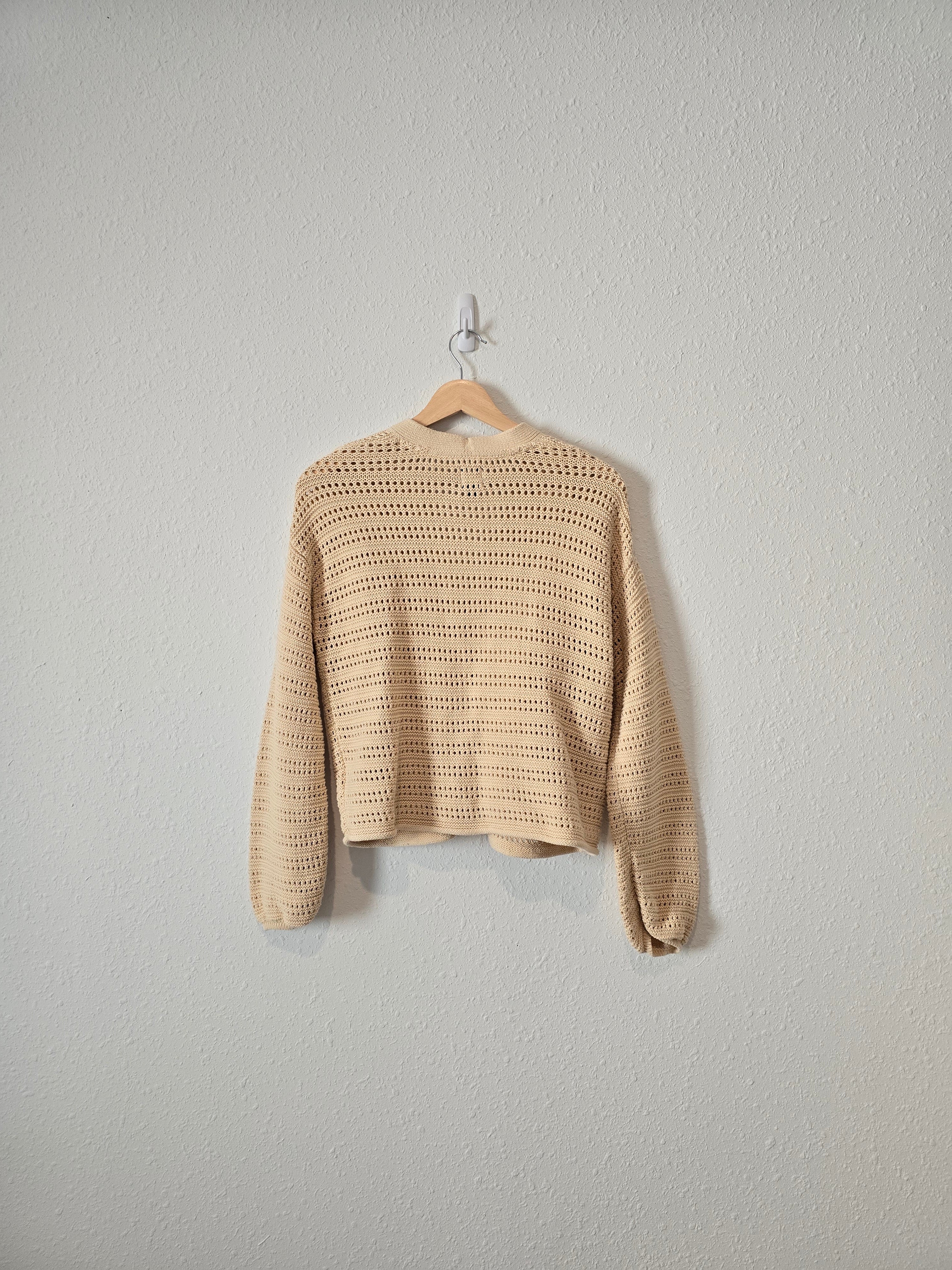 Gap Textured Knit Cardigan (XS)