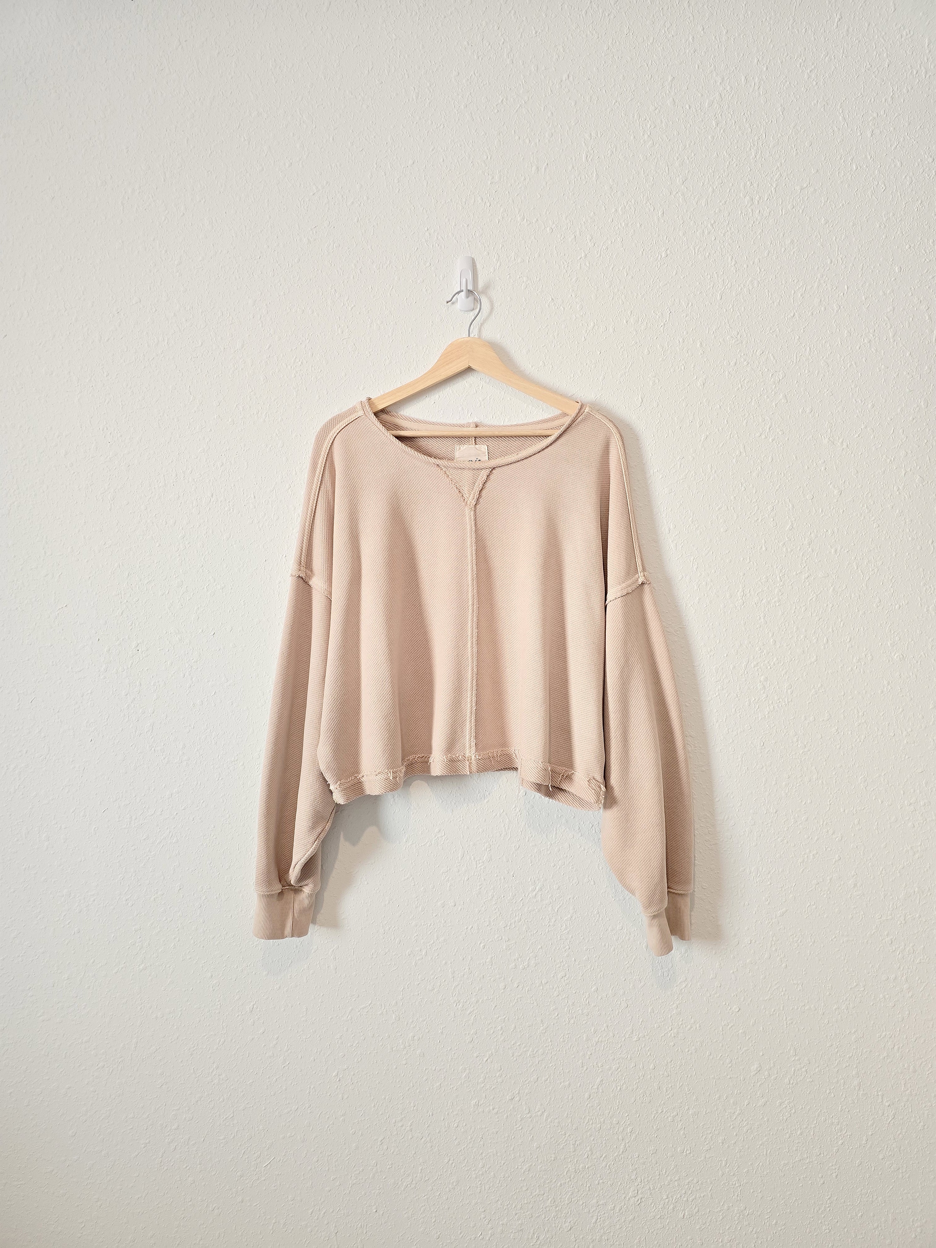 Aerie Cropped Sweatshirt (XL)