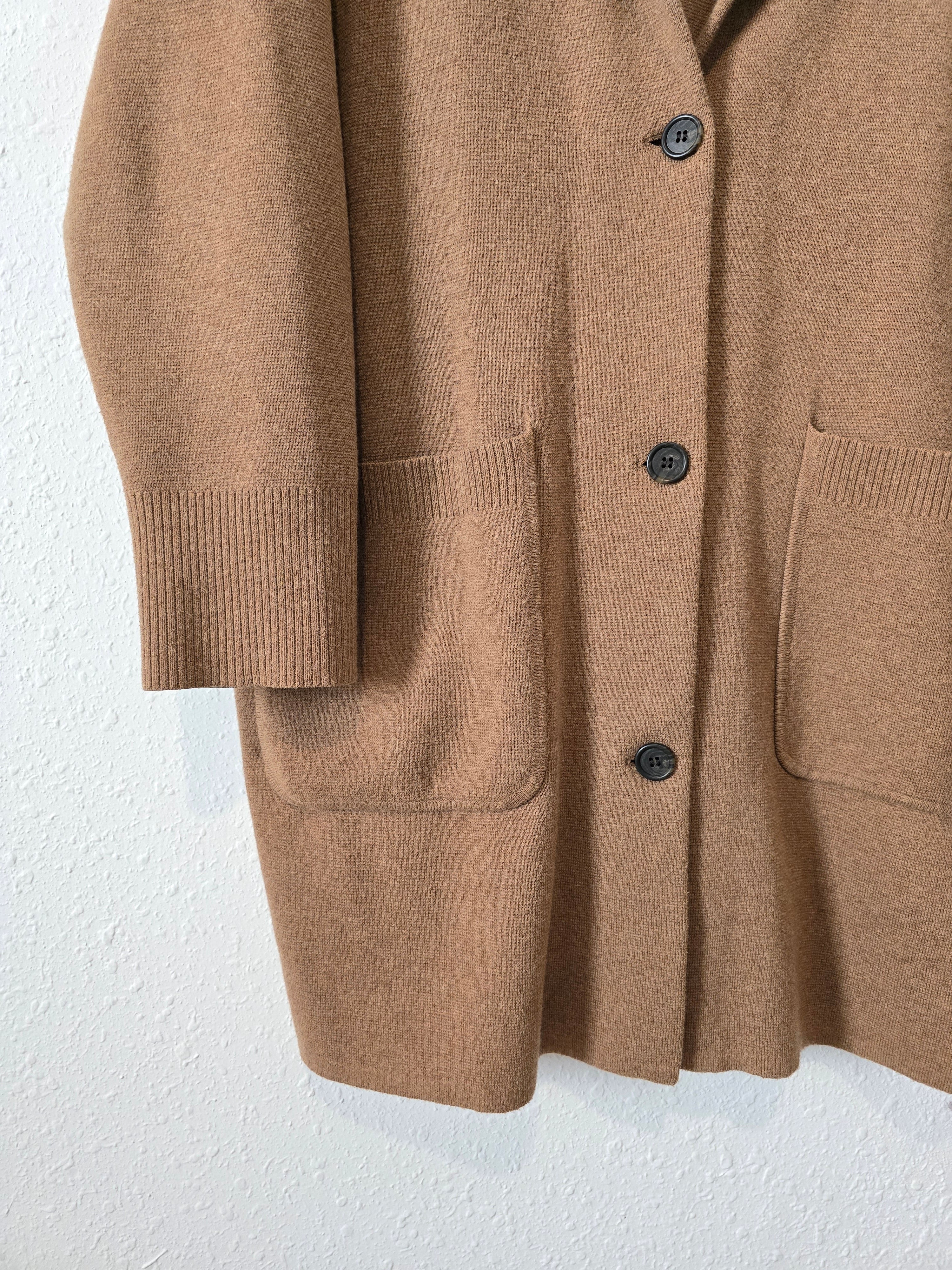 J.Crew Collared Sweater Jacket (XL)